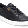 Ecco Women's Soft 7 Lace Sneakers Black -Ecco eccwmsft7lcsnkrblk 4