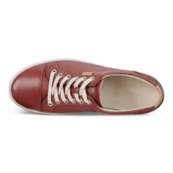 Ecco Women's Soft 7 Lace Sneakers Fired Brick -Ecco eccwmsft7lcsnkrfrdbrck 6
