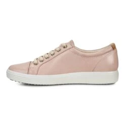 Ecco Women's Soft 7 Lace Sneakers Rose Dust -Ecco eccwmsft7lcsnkrrsdst 7