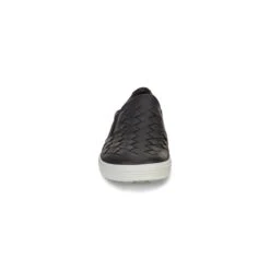 Ecco Women's Soft 7 Woven Slip-On Black -Ecco eccwmsft7slpnwvblk 1