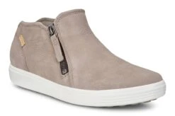 Ecco Women's Soft 7 Low Bootie Warm Grey/Powder 3 Ecco Women's Soft 7 Low Bootie Warm Grey/Powder -Ecco eccwmsft7wrmgry 4 1