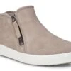 Ecco Women's Soft 7 Low Bootie Warm Grey/Powder